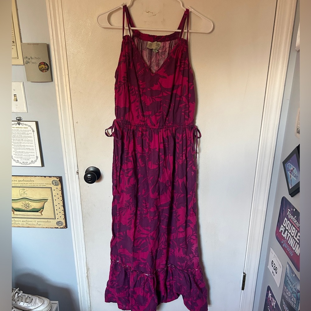 Anthropologie Floral Dress